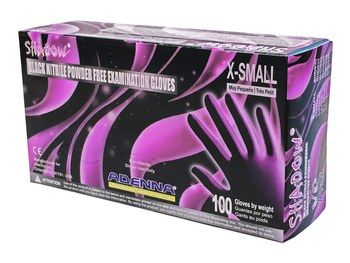 Shadow® Black Nitrile Exam Gloves