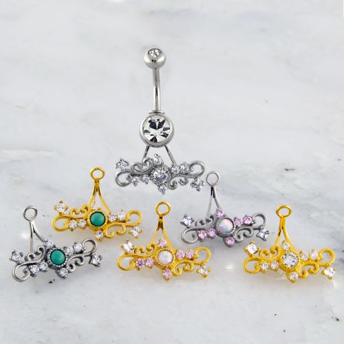 FILIGREE NAVEL HANGER