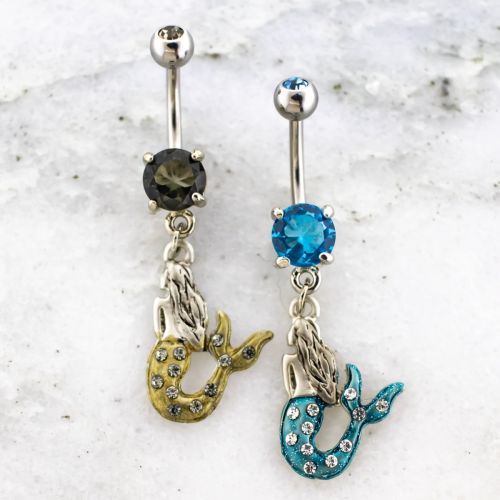 GEM MERMAID BELLY RING