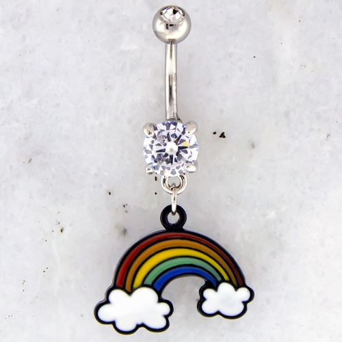 RAINBOW NAVEL RING