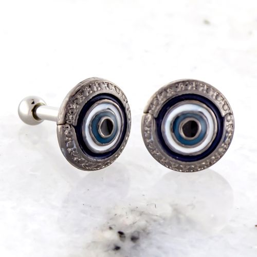 EVIL EYE EAR BARBELL