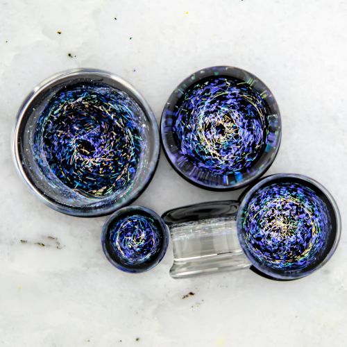 Pair GALAXY DICHRO GLASS PLUG