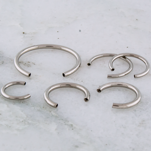 Steel Internally Threaded Horseshoes - 10G Post Only