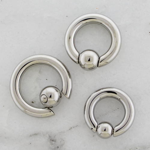 4G Steel Spring Loaded Captive Bead Ring