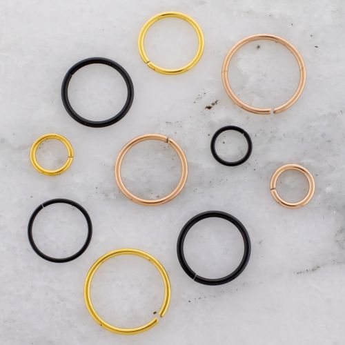 Steel PVD Coated Seamless Rings