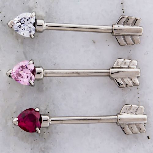 GEM ARROW NIPPLE BARBELL