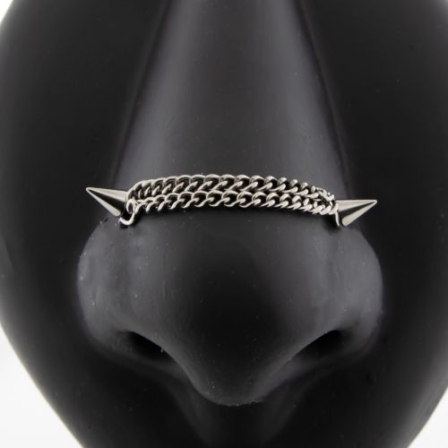 Titanium Threadless Nose Chain Curation - Morgan