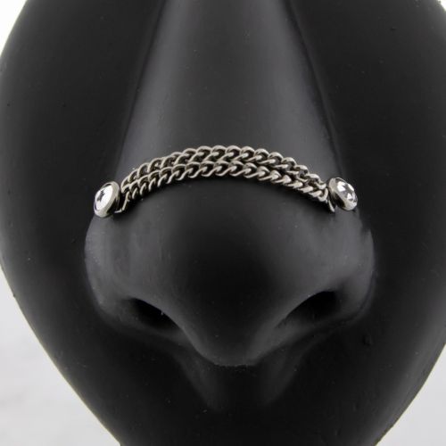 Titanium Threadless Nose Chain Curation - Cortez