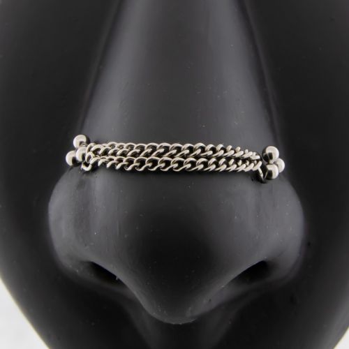 Titanium Threadless Nose Chain Curation - Trish