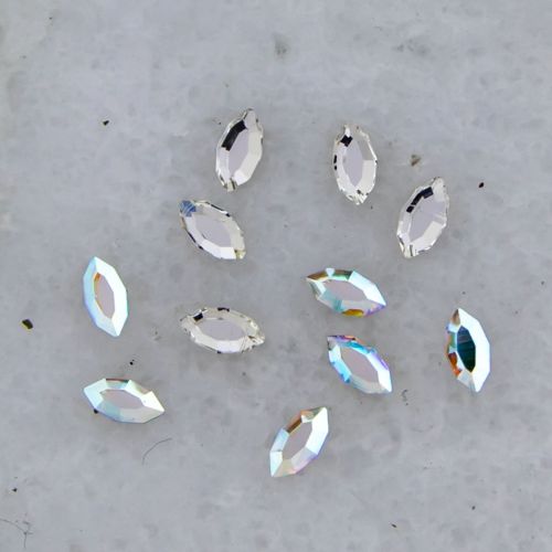 Tegans Tooth Gem Premium Crystal Navette 4mm X 2mm