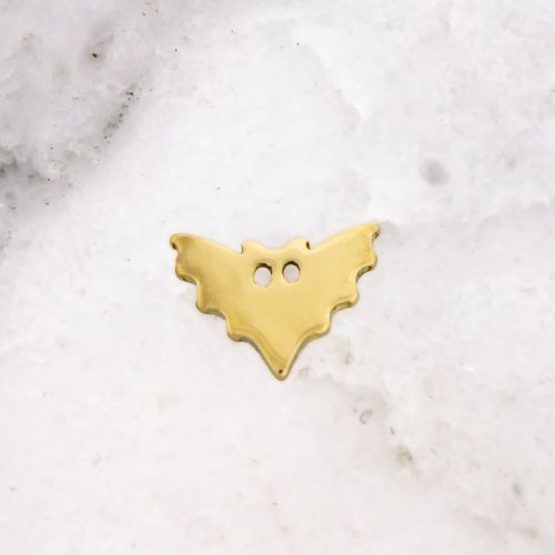 TEGAN'S TOOTH GEMS 18KT GOLD BAT