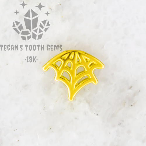 TEGAN'S TOOTH GEMS 18KT GOLD WEB