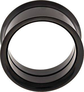 INTERNALLY THREADED DOUBLE FLARE TUNNEL 22MM-BLACK PVD