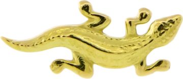 18K GOLD THREADLESS CROCODILE ATTACHMENT-18KT YELLOW GOLD