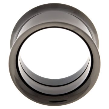 INTERNALLY THREADED DOUBLE FLARE TUNNEL 19MM HEMATITE PVD