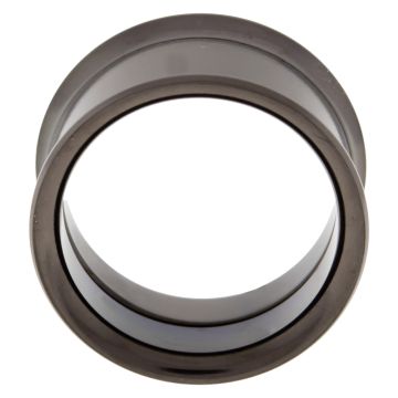 INTERNALLY THREADED DOUBLE FLARE TUNNEL 22MM HEMATITE PVD