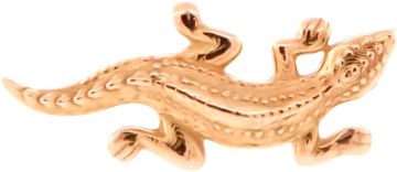 18K GOLD THREADLESS CROCODILE ATTACHMENT-18KT ROSE GOLD