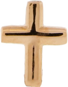 18K GOLD THREADLESS CROSS ATTACHMENT -18KT ROSE GOLD