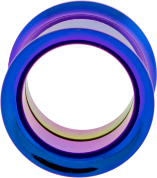 BLURPLE ANODIZED INTERNALLY THREADED TUNNELS-14MM (9/16