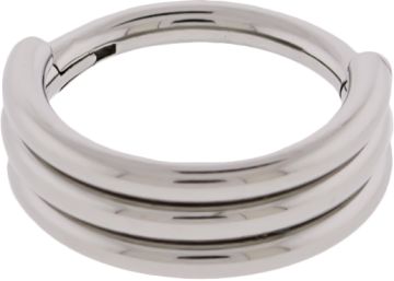 HINGED SEGMENT RING 16G 5/16 ASTM F-136 TITANIUM  - 3 RINGS SAME SIZED RINGS